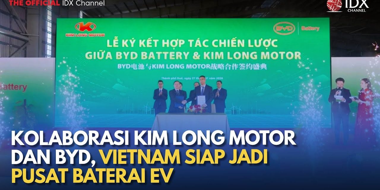 BYD Resmi Bangun Pabrik Baterai Di Vietnam, Ini Target Pasarnya