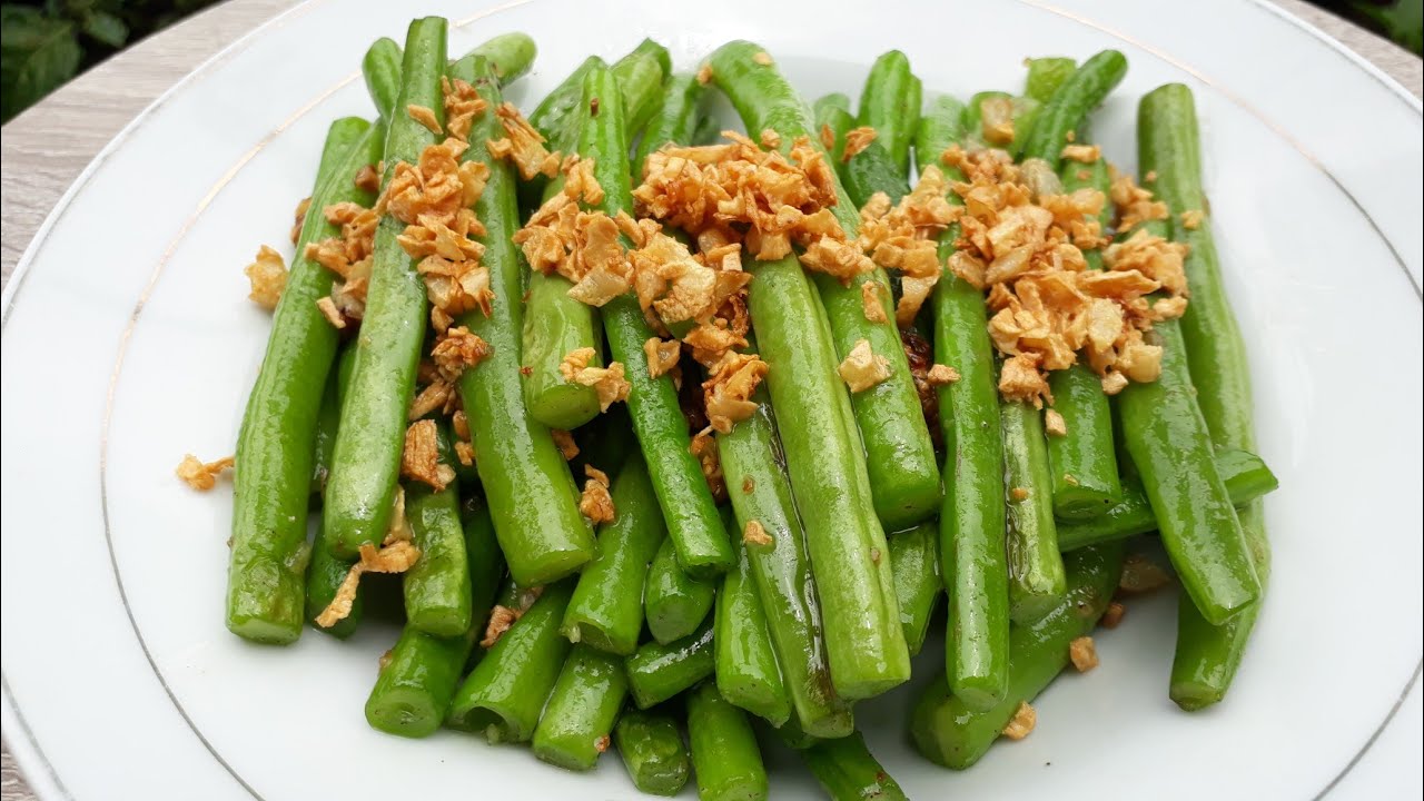 Kreasi Buncis Bawang Putih