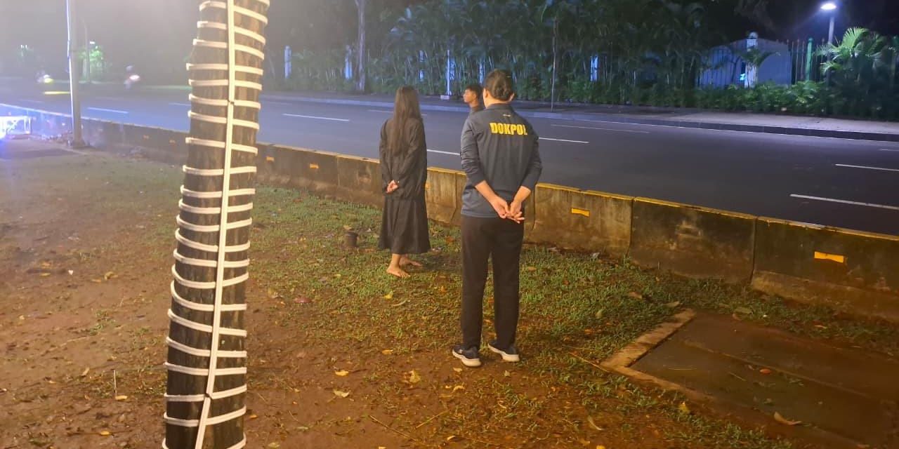 Heboh Wanita Diduga Ingin Bunuh Diri Di Kawasan Istana Presiden