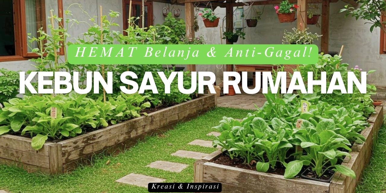 Inspirasi Kebun Pot Cantik Untuk Halaman Yang Lahan Sempit