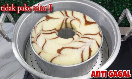 Kue Kukus Tepung Tapioka Tanpa Telur, Lembut Dan Tidak Bantat