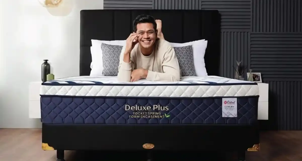 Deluxe Plus Premium Central Spring Bed Buat Tidur Lebih Nyaman