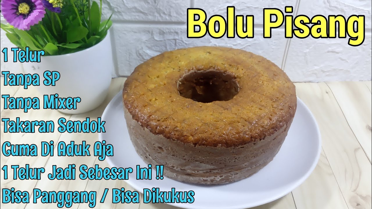 Bolu Pisang 1 Telur