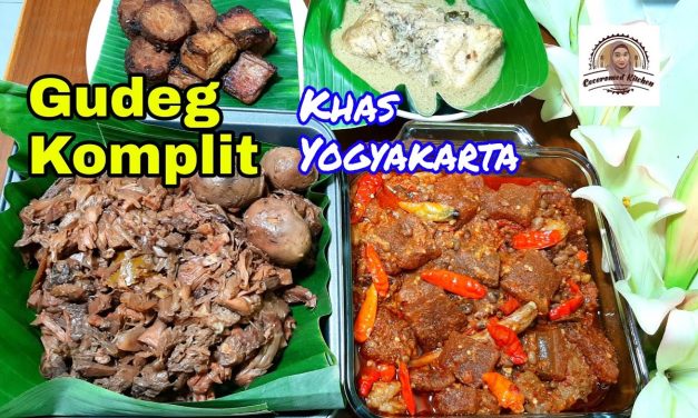 Cara Membuat Gudeg Jogja Yang Komplit, Gurih Dan Legit