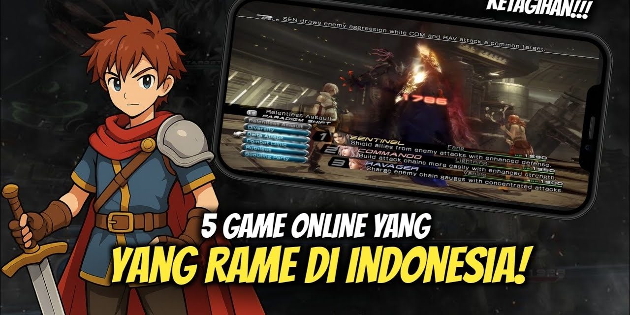 Deretan Game Paling Laris Di Indonesia Yang Banyak Di Mainkan
