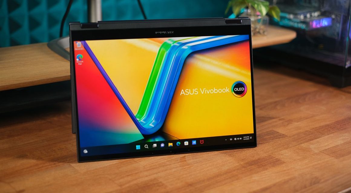 Laptop Multifungsi! ASUS Vivobook 14 Flip OLED Bisa Jadi Tablet